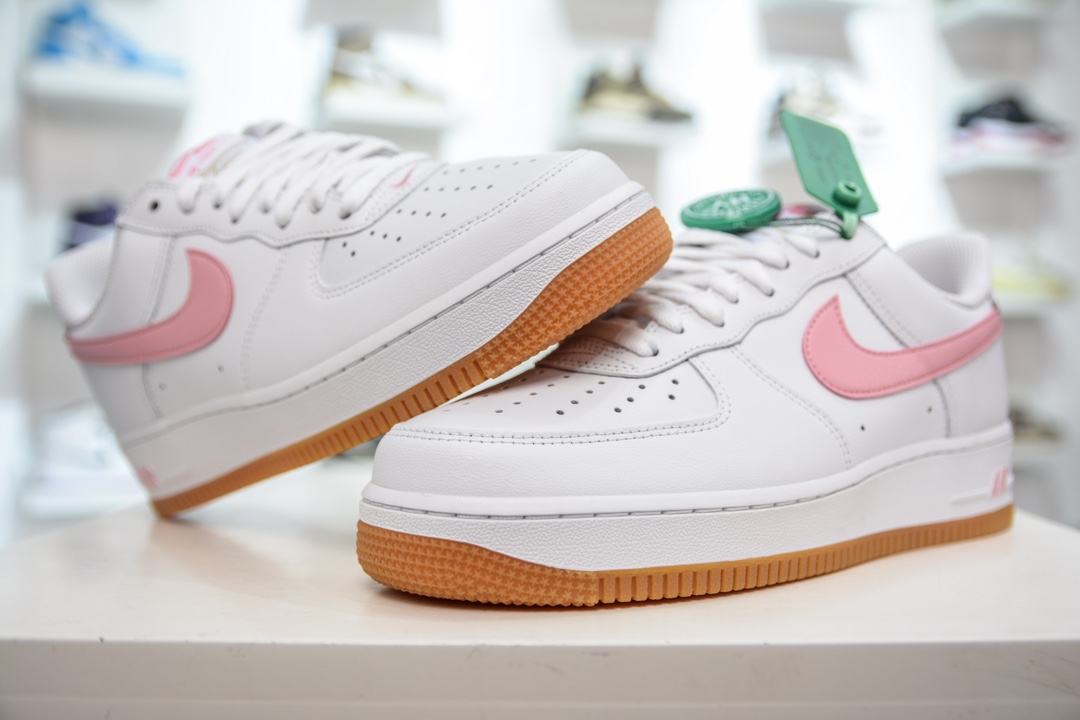 200 HY版纯原 Nike Air Force 1 Low 07 白粉生胶 DM0576-101