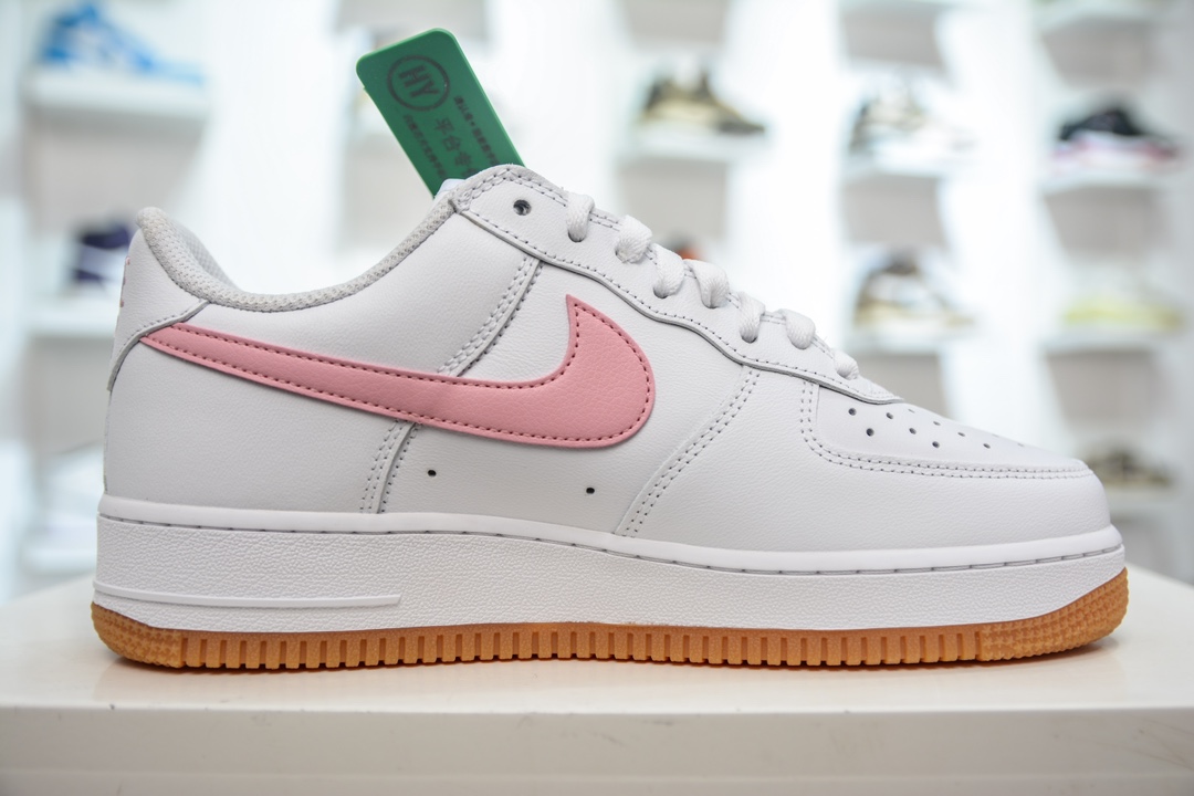 200 HY版纯原 Nike Air Force 1 Low 07 白粉生胶 DM0576-101