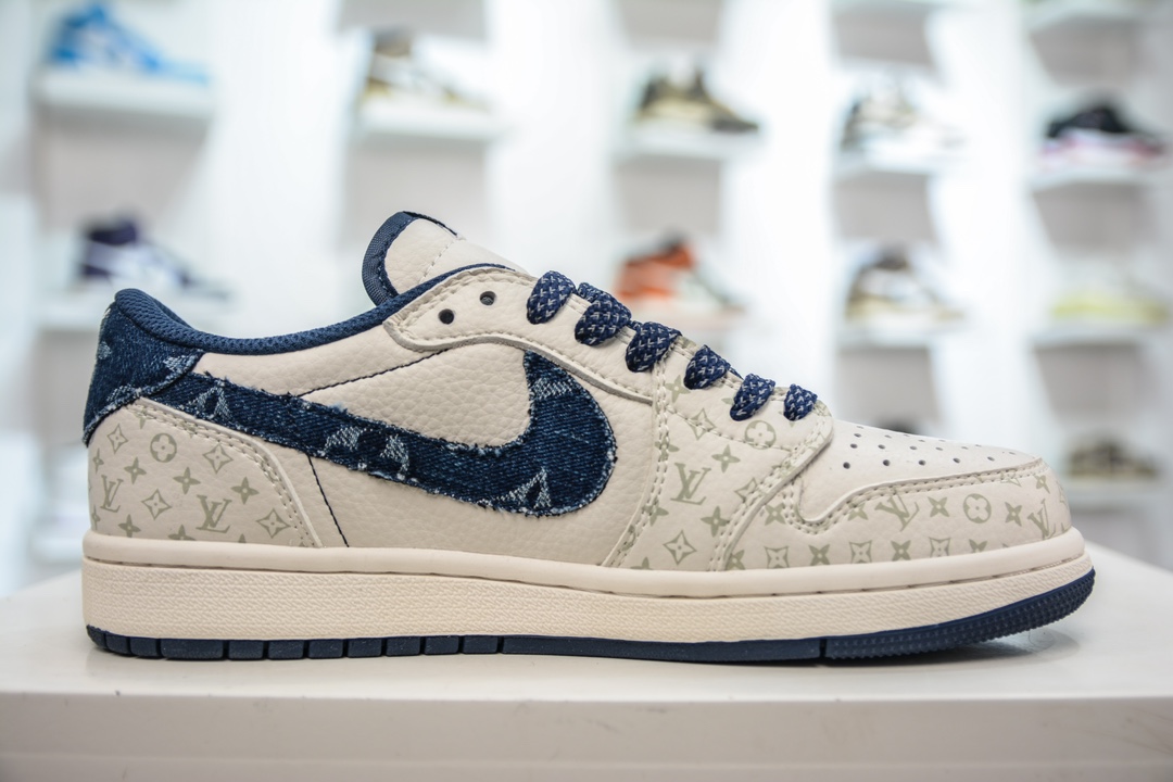 270 TS x Air Jordan AJ1 Low 倒钩低帮联名定制配色  SJ2068-004