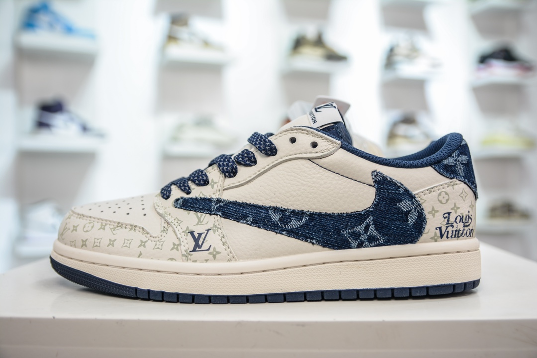 270 TS x Air Jordan AJ1 Low 倒钩低帮联名定制配色  SJ2068-004