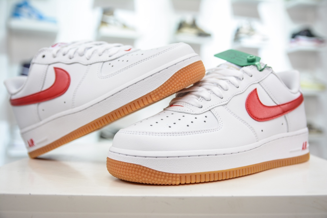 200 Nike Air Force 1 Low 07 40周年白红 DJ3911-102