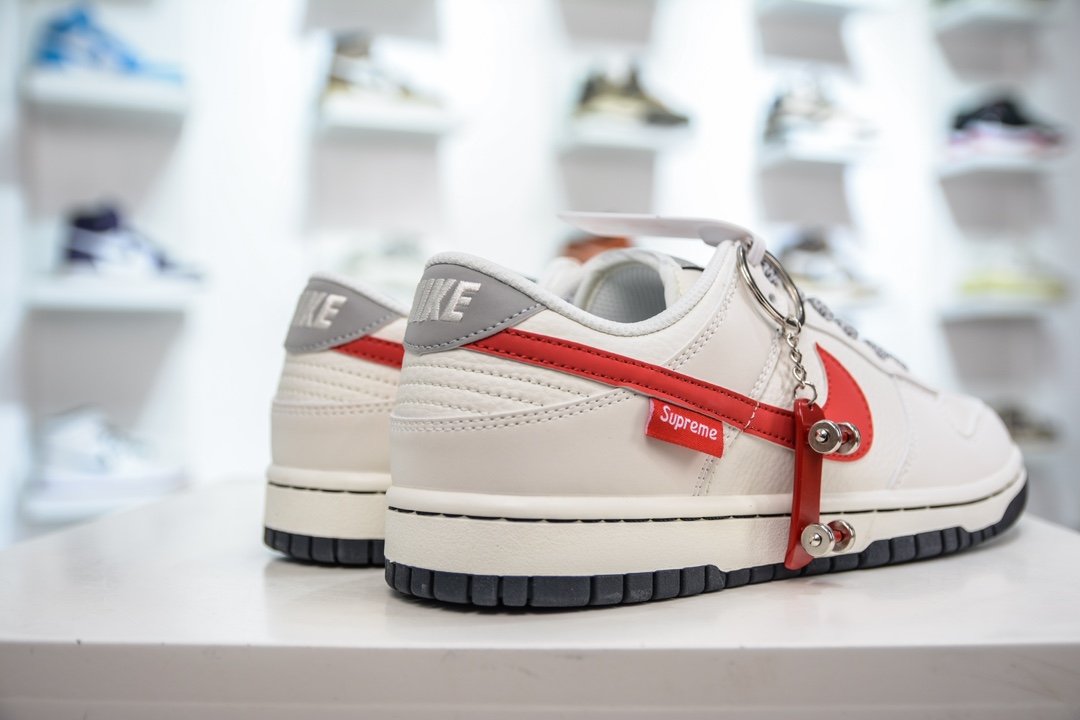 280 Supreme x Nike Dunk Low 米红  DQ1098-333