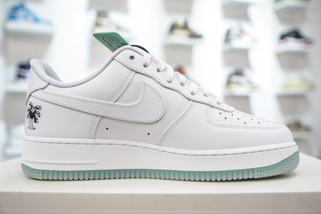 200 HY版纯原 Air Force 1 Low '07 白玉 米老鼠恶搞创意联民空军一号低帮  CI5545-100