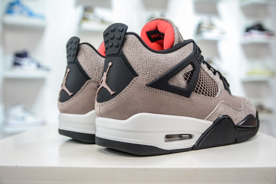 500 GX版纯原 Air Jordan 4 retro ”Taupe Haze” AJ4 黑棕 摩卡 DB0732-200