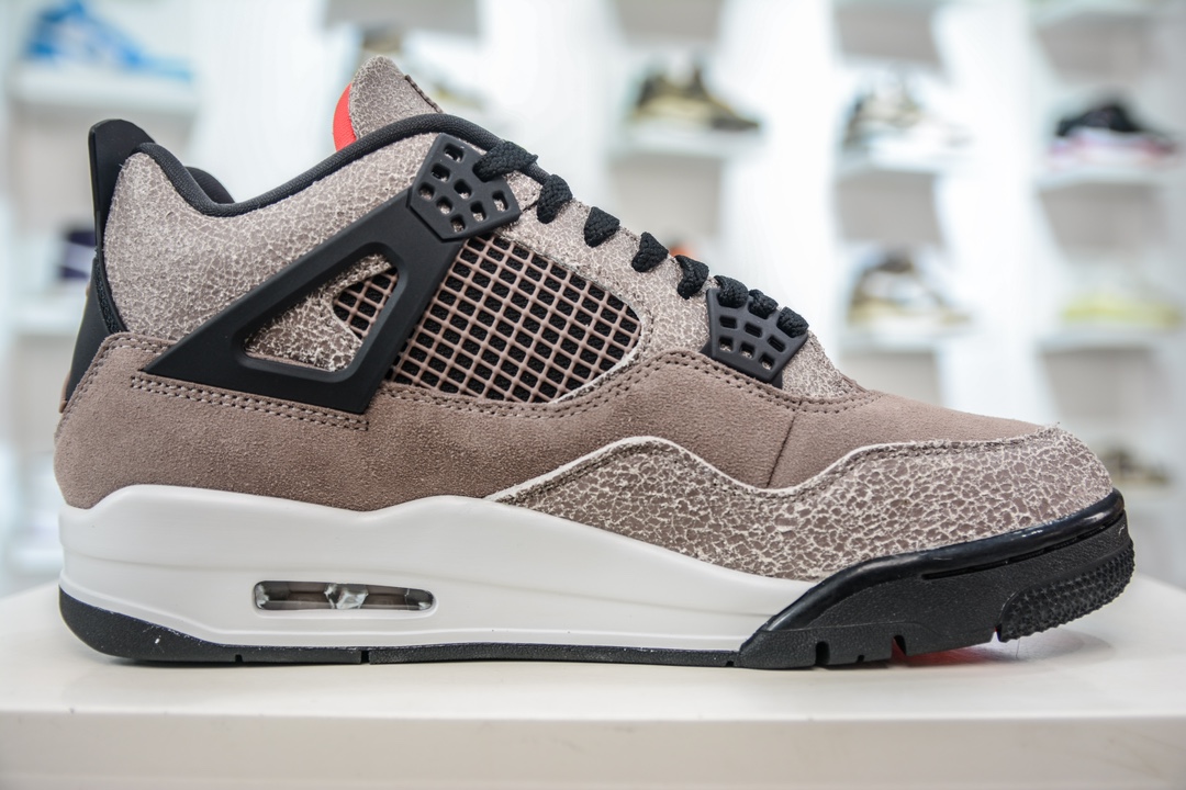 500 GX版纯原 Air Jordan 4 retro ”Taupe Haze” AJ4 黑棕 摩卡 DB0732-200