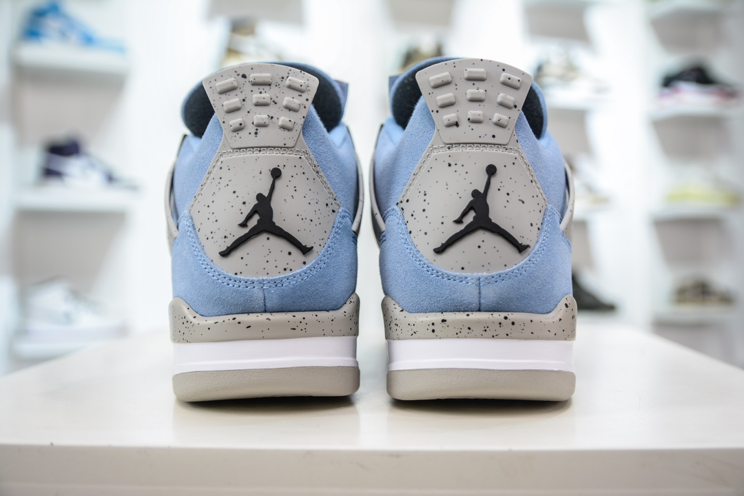 500 GX版纯原 Air Jordan 4 retro ”University Blue” AJ4 大学蓝  CT8527-400