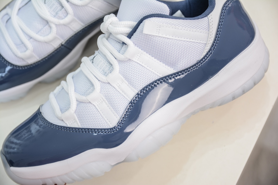 340 纯原 Air Jordan 11 Retro Low ”Diffused Blue” 低帮 复古篮球鞋  FV5104-104