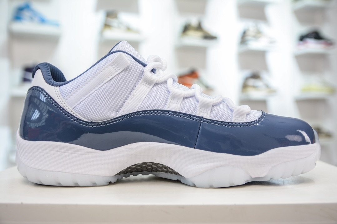 340 纯原 Air Jordan 11 Retro Low ”Diffused Blue” 低帮 复古篮球鞋  FV5104-104