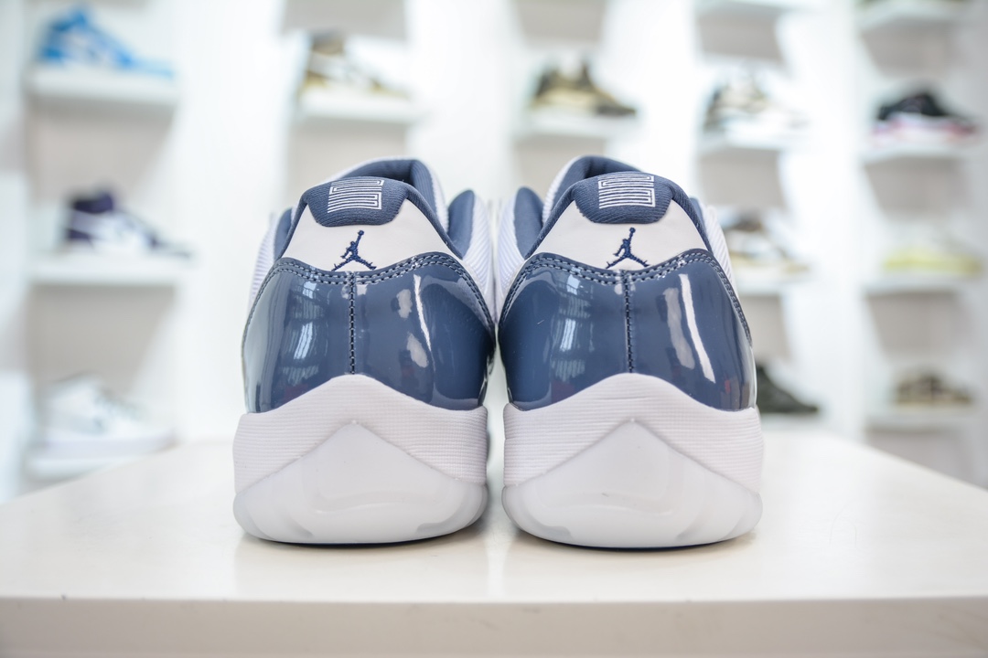 340 纯原 Air Jordan 11 Retro Low ”Diffused Blue” 低帮 复古篮球鞋  FV5104-104