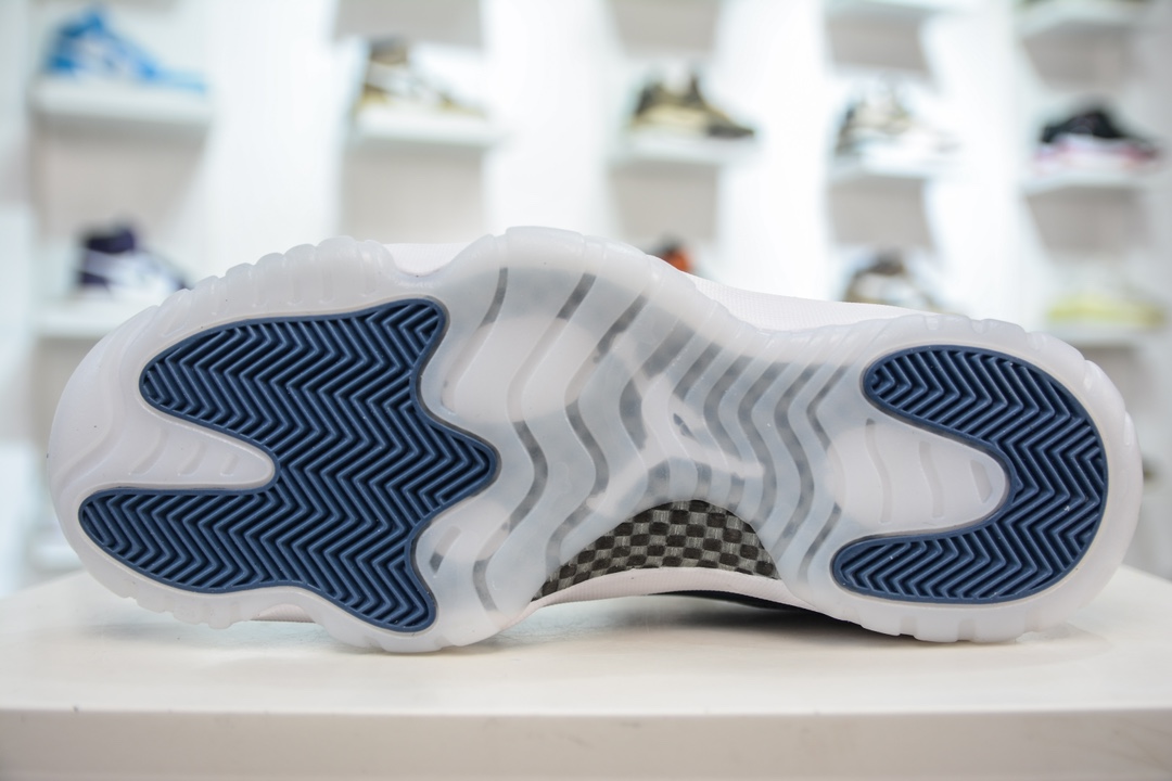 340 纯原 Air Jordan 11 Retro Low ”Diffused Blue” 低帮 复古篮球鞋  FV5104-104