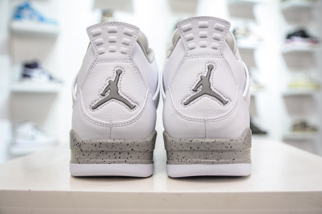 500 GX版纯原 Air Jordan 4 retro ”Tech White” AJ4 白奥利奥 CT8527-100