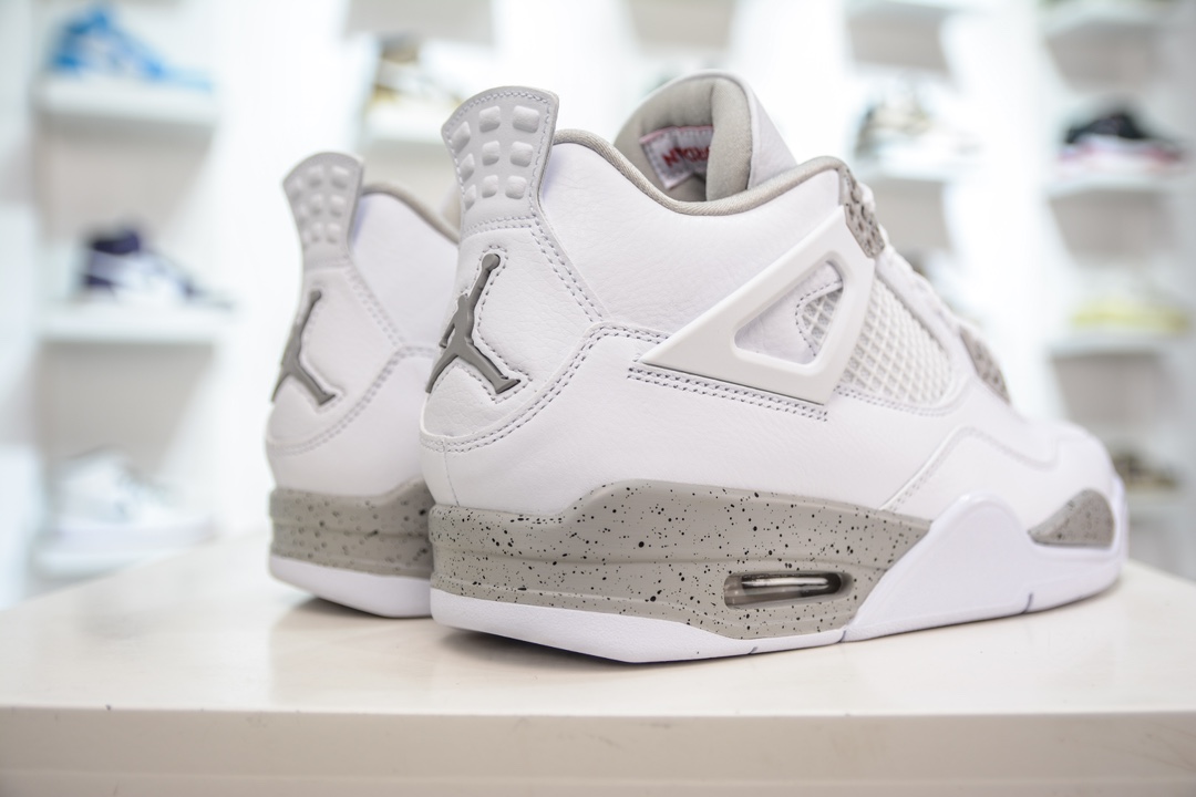 500 GX版纯原 Air Jordan 4 retro ”Tech White” AJ4 白奥利奥 CT8527-100