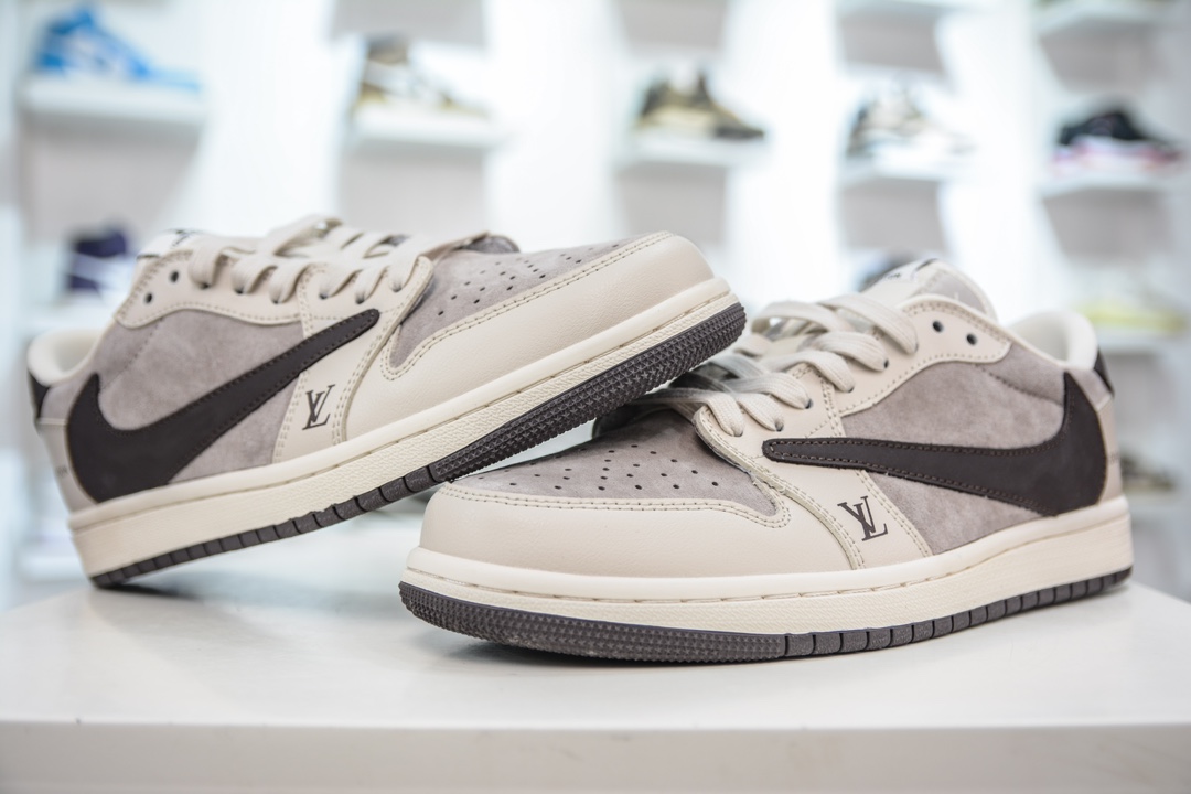 270 TS x Air Jordan AJ1 Low 倒钩低帮联名定制配色 LX1988-100