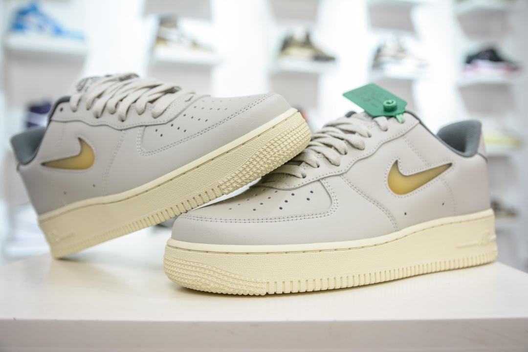 200 HY版纯原 Nike Air Force 1 Low 07 " Light Bone and Coconut Milk " 果冻 DC8894-001