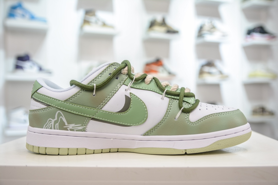 180 Nike Dunk Low 宫廷龙井茶 米绿 DV0831-003