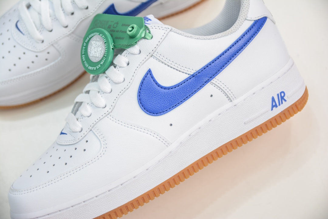 200 HY版纯原 Nike Air Force 1 空军一号 白蓝生胶  DJ3911-101