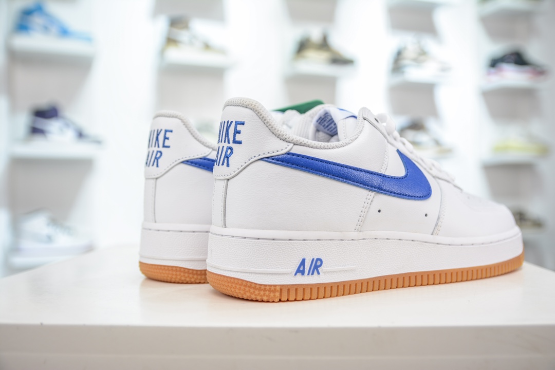 200 HY版纯原 Nike Air Force 1 空军一号 白蓝生胶  DJ3911-101