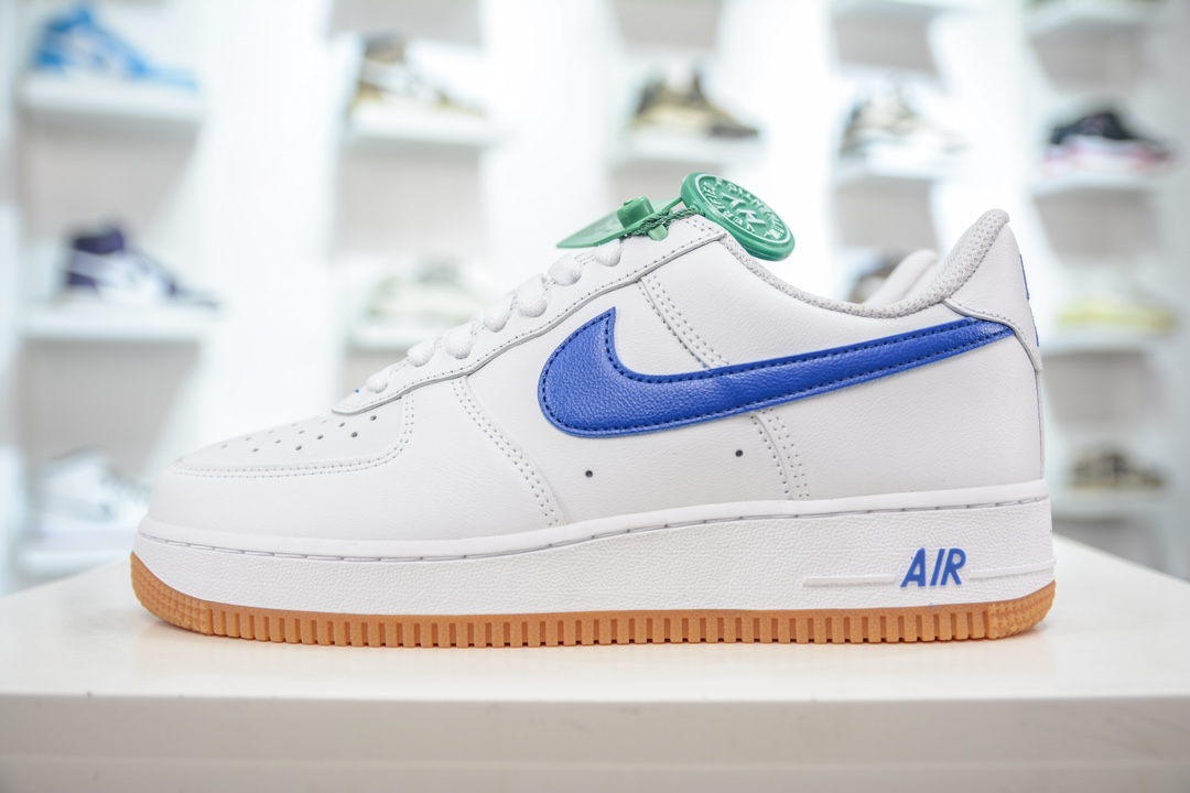 200 HY版纯原 Nike Air Force 1 空军一号 白蓝生胶  DJ3911-101