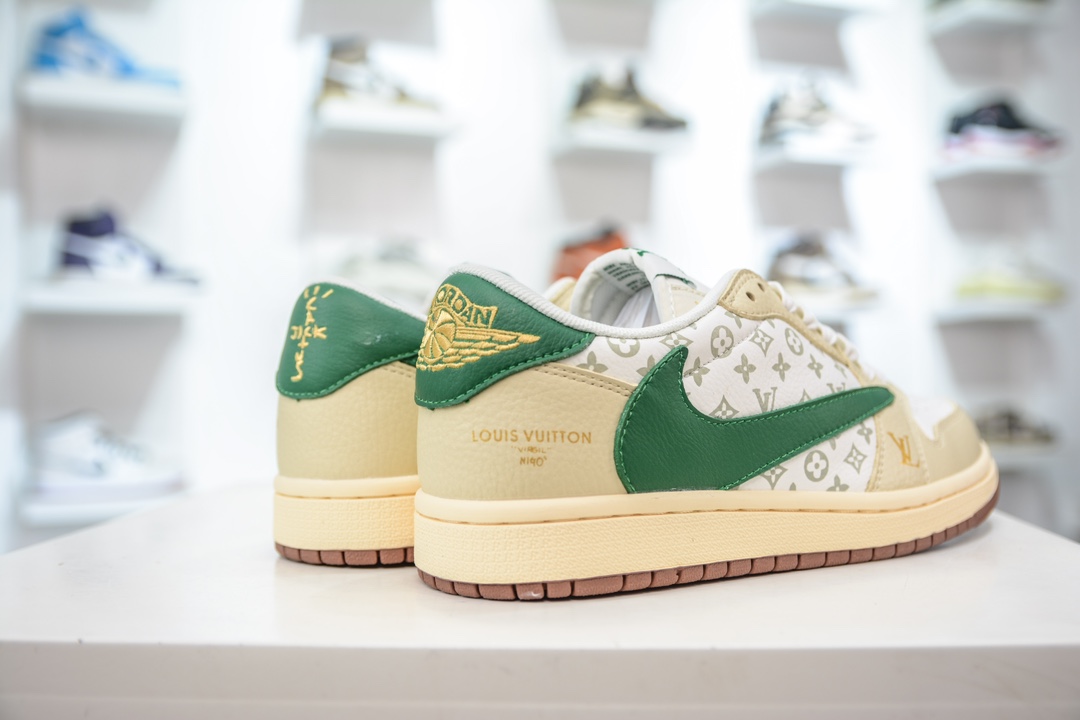 270 TS x Air Jordan AJ1 Low 倒钩低帮联名定制配色  LX1988-300