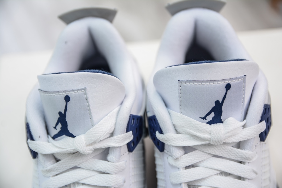 500 GX版纯原 Air Jordan 4 retro "Midnight Navy" AJ4 午夜蓝 白蓝  DH6927-140