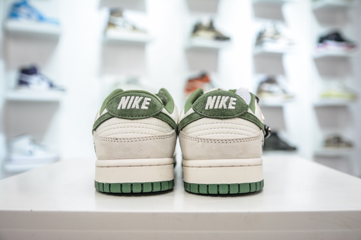 280 Stussy x Nike Dunk Low 斯图西 米绿猪八 DQ1098-340