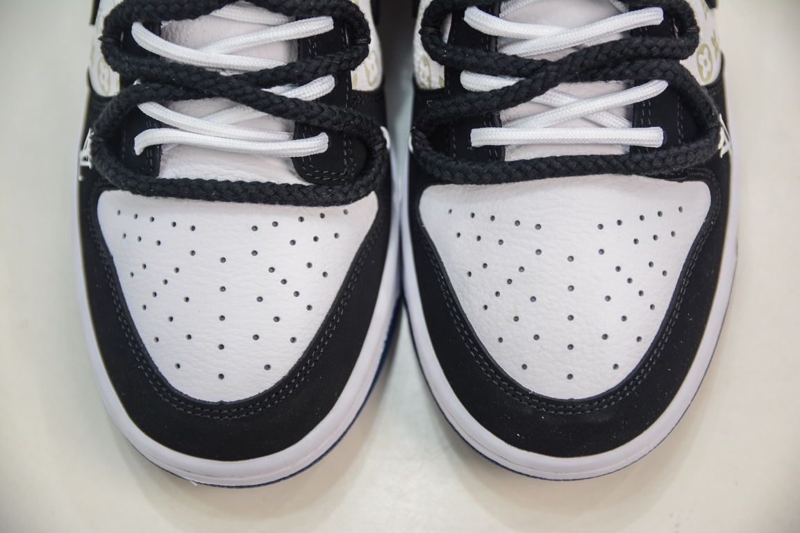 300 LV x Nike Dunk Low 黑棕拼接 SJ2068-236