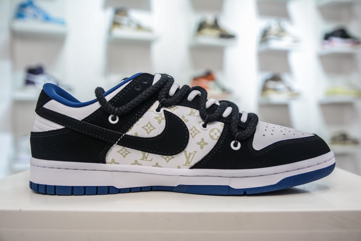 300 LV x Nike Dunk Low 黑棕拼接 SJ2068-236