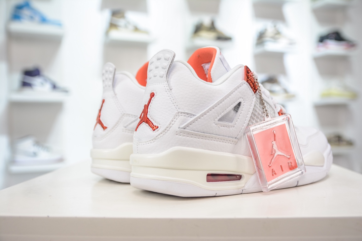 220  Air Jordan AJ4 Orange Metallic 白橙 CT8527-118