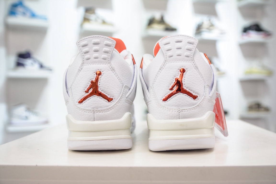 220  Air Jordan AJ4 Orange Metallic 白橙 CT8527-118