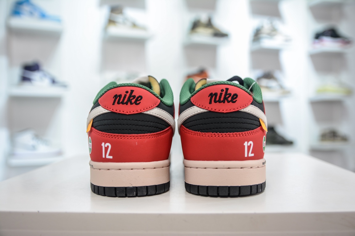 300 Nike Dunk Low 赛车红绿 MU0232-361