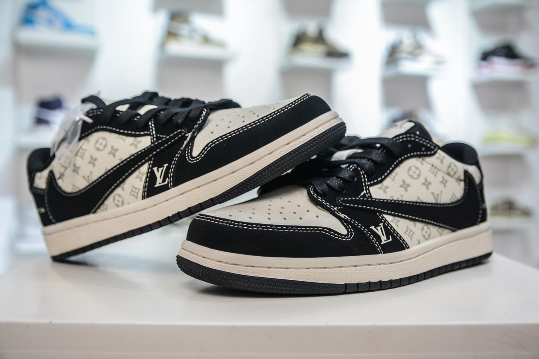 270 TS x Air Jordan AJ1 Low 倒钩低帮联名定制配色 LX1988-200