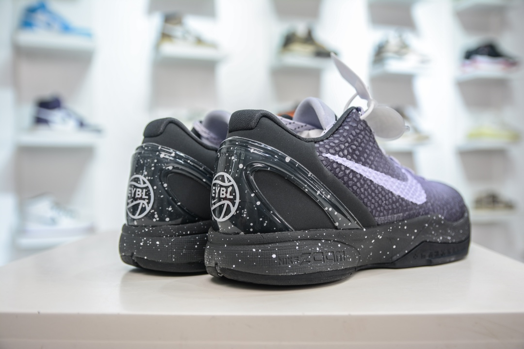 350 灭世海外版 NK Zoom KOBE 6 Protro "EYBL" 科比6 黑紫色 DM2825-001