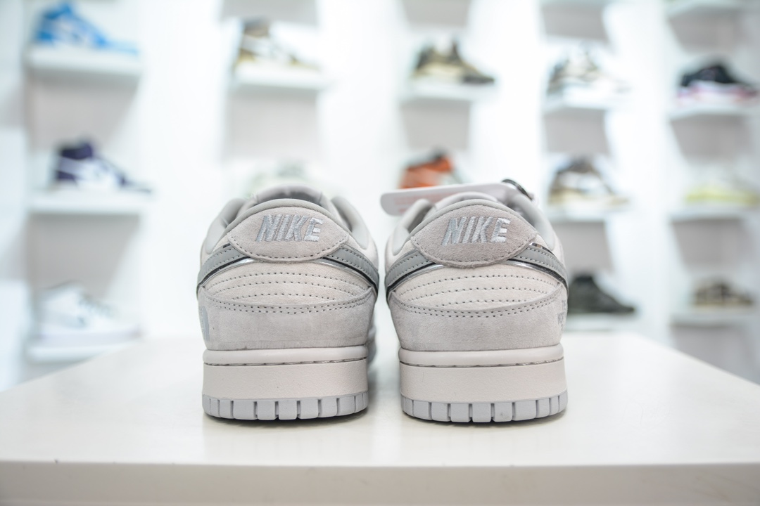 300 The North Face x Nike Dunk Low CDG 浅灰 DQ1098-338