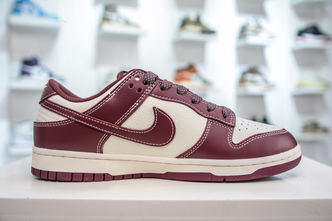 280 Stussy x Nike Dunk Low 斯图西 酒红满天星 BB9898-001