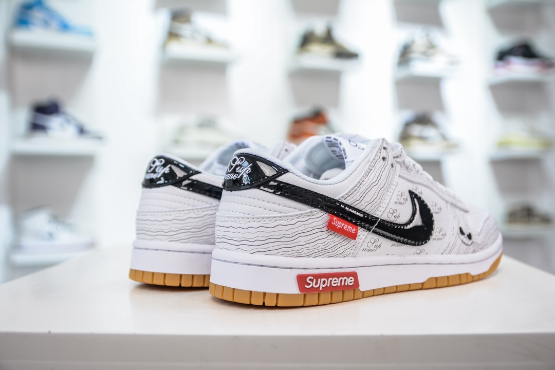 280 Supreme x Nk Dunk Low 联名-生胶鬼脸 SB低帮休闲板鞋 XD6188-034