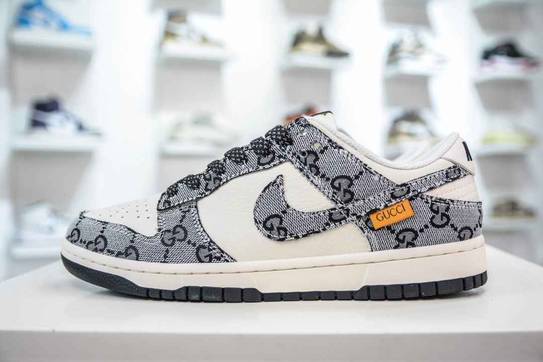280 Gucci x Nike Dunk Low 灰花纹 BB9616-311