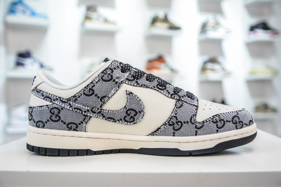 280 Gucci x Nike Dunk Low 灰花纹 BB9616-311