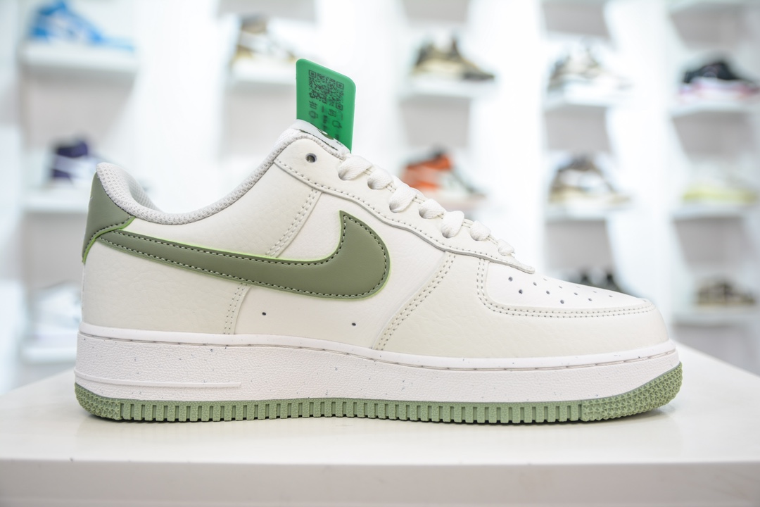 200 HY版纯原 Nike Air Force 1 Low 07 米绿 DV3808-102