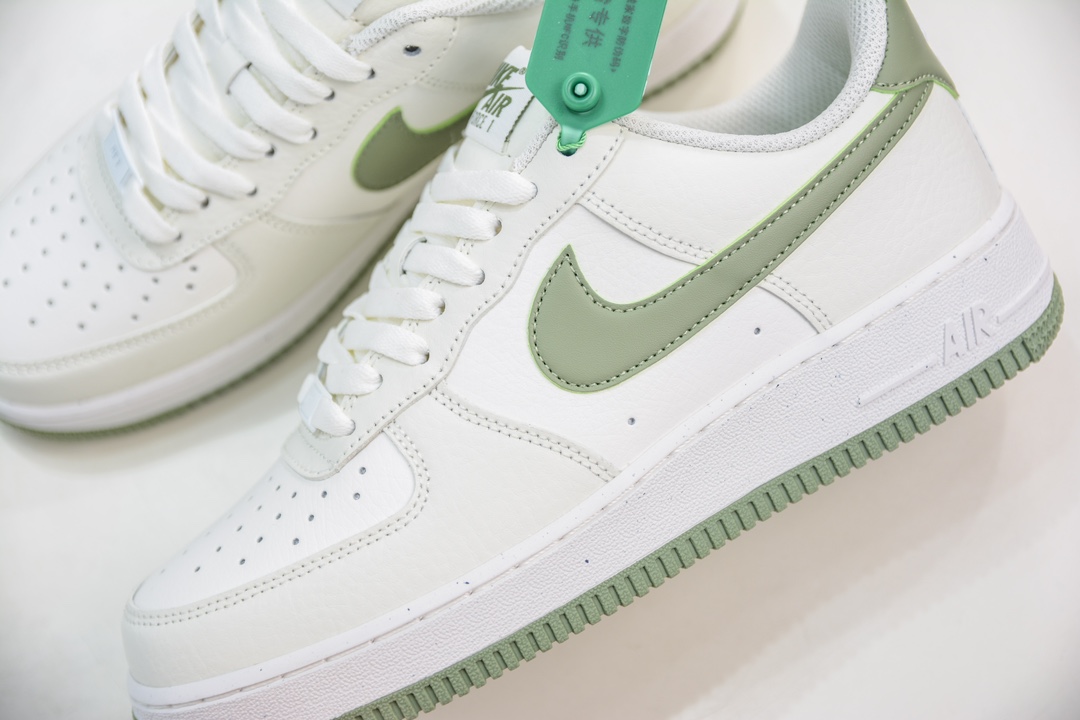 200 HY版纯原 Nike Air Force 1 Low 07 米绿 DV3808-102