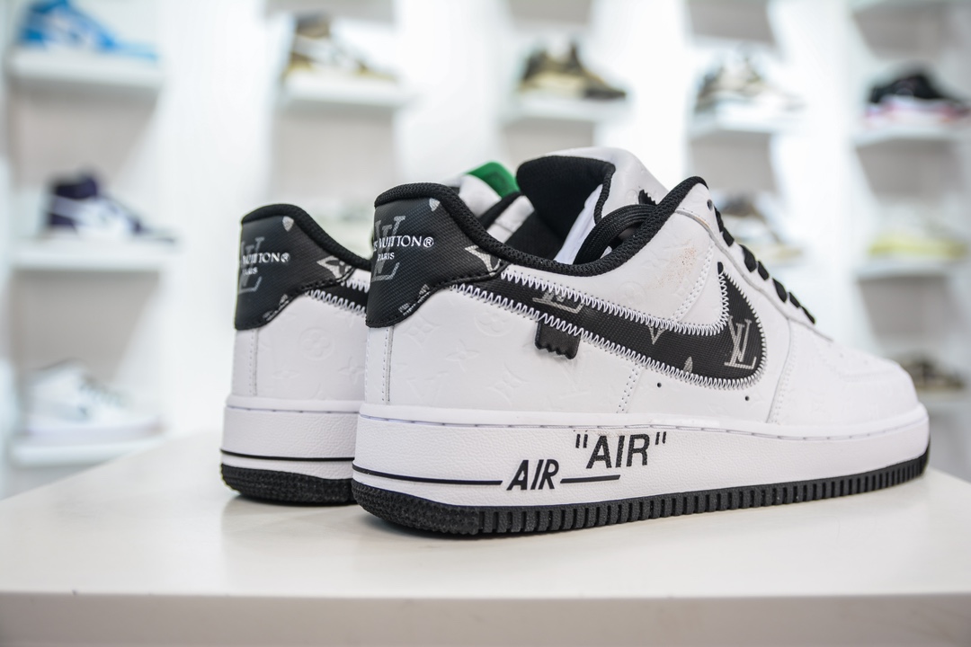 300 HY版纯原 Lv x Nike Air Force 1 Low 路易斯威登驴牌LV联名 1A9VD9