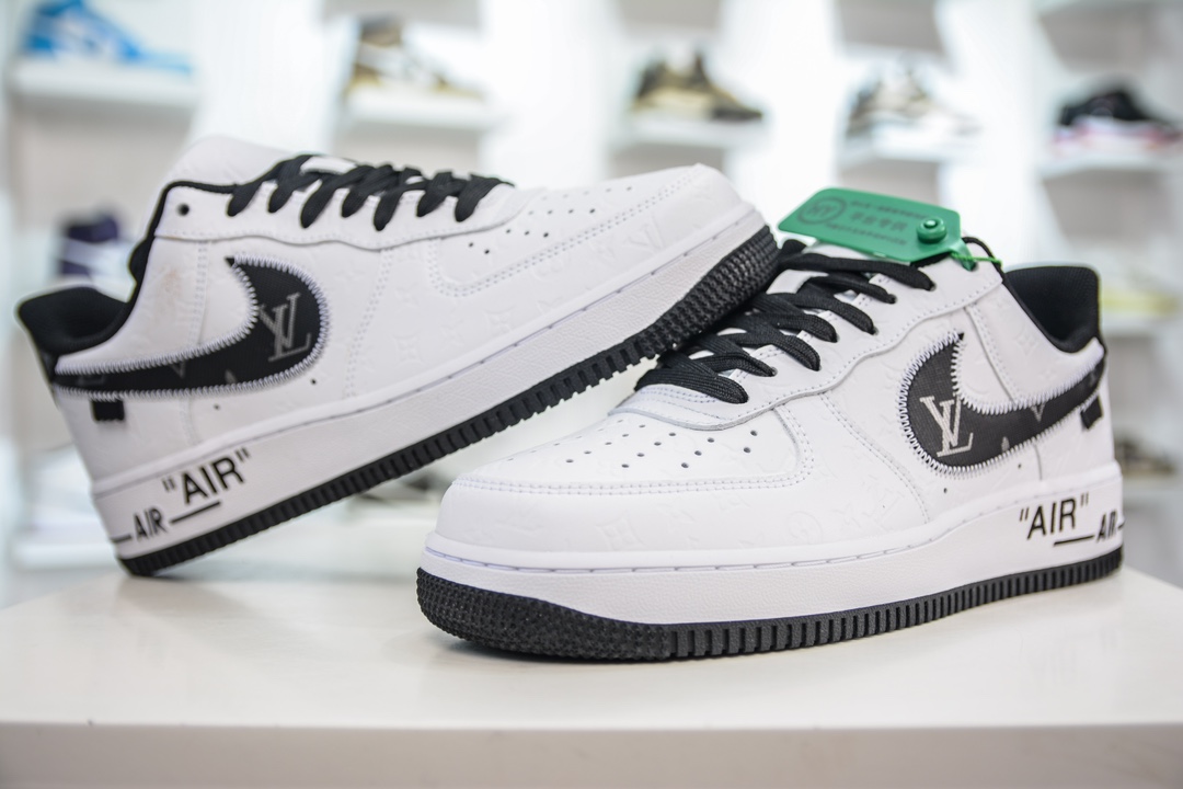 300 HY版纯原 Lv x Nike Air Force 1 Low 路易斯威登驴牌LV联名 1A9VD9