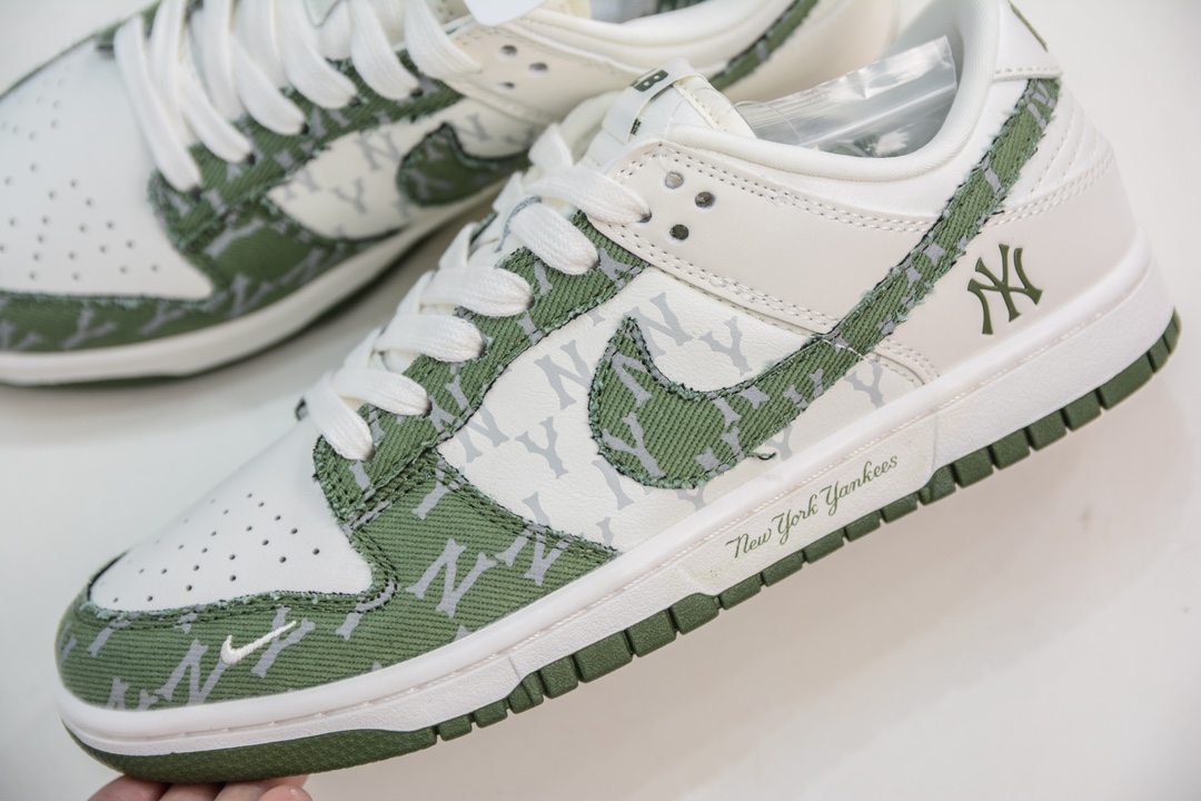 280 MLB x Nike Dunk Low 绿牛仔 DQ1098-345