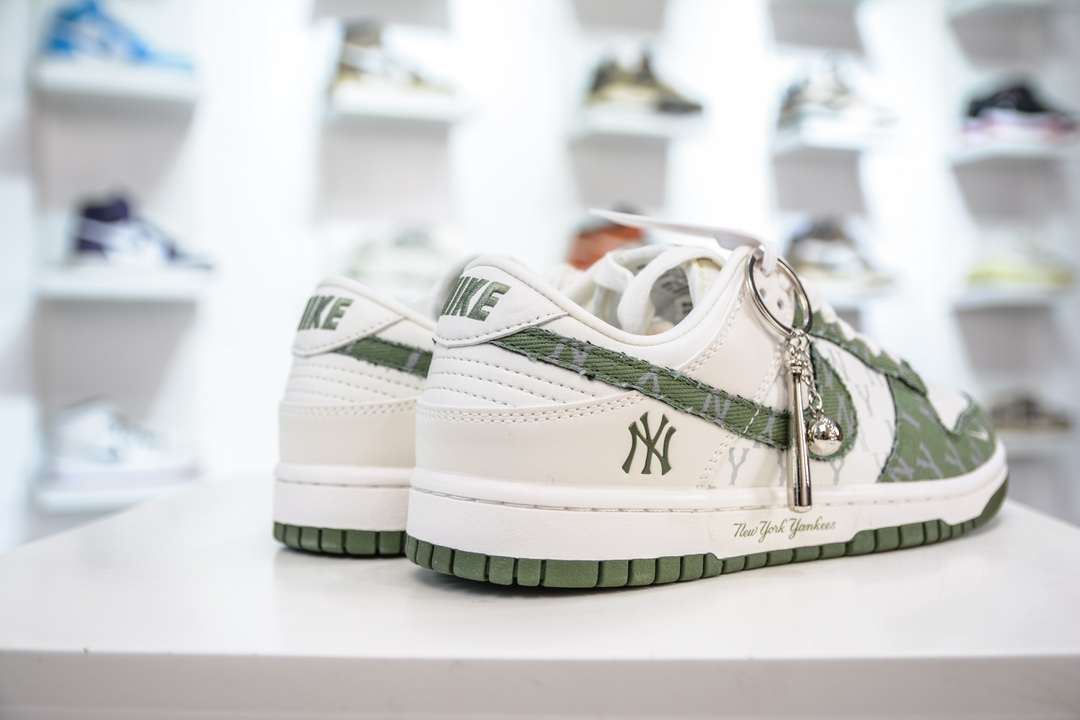 280 MLB x Nike Dunk Low 绿牛仔 DQ1098-345