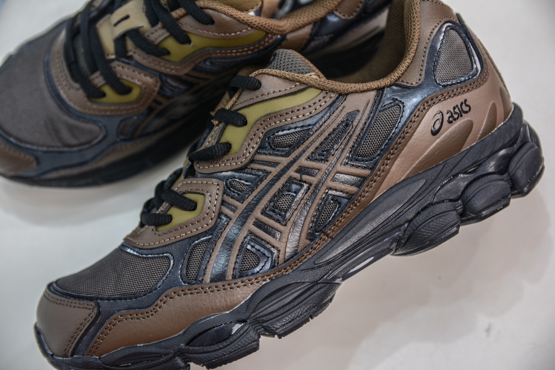 200 Asics Gel-NYC 纯原版本 深棕色 亚瑟士运动休闲透气专业跑鞋 1203A280-251