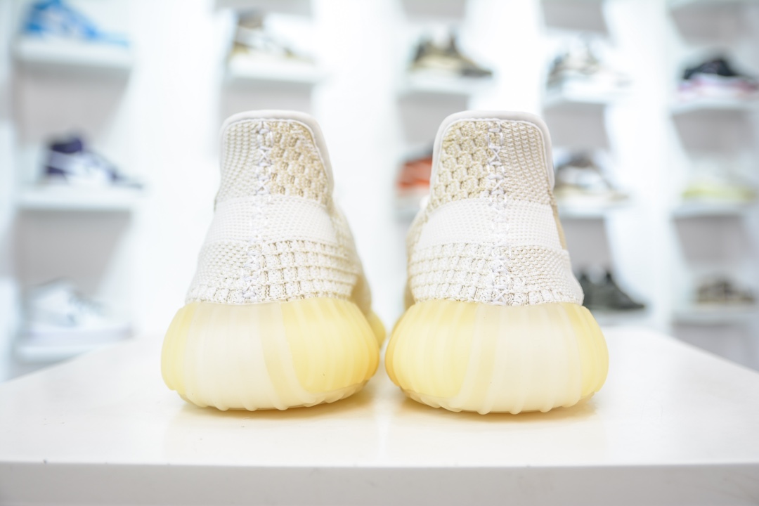 180 Adidas Yeezy Boost 350V2 ”Natural” 米白色 FZ5246