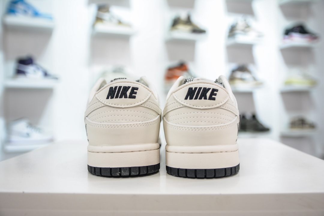 280 LV x Nike Dunk Low 双勾米黑 XX2025-307