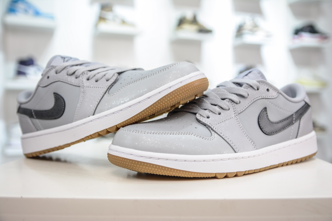 280 DT纯原 Air Jordan AJ1 Low Golf 高尔夫 灰生胶 DD9315-006
