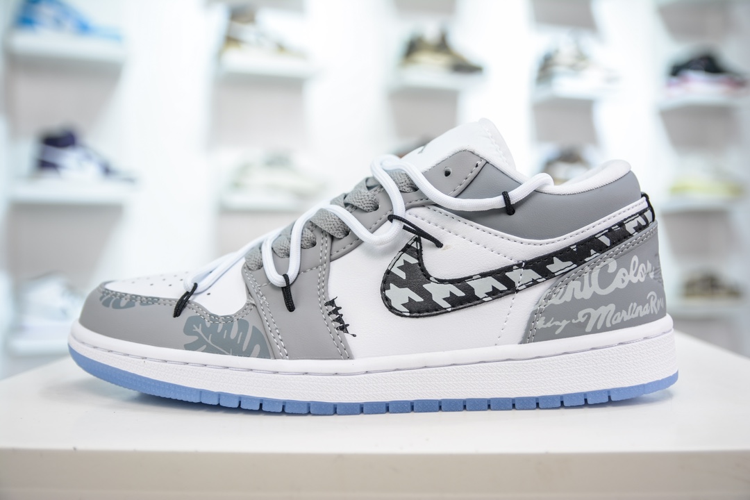 220 Air Jordan AJ1 Low 解构绑带低帮系列  DC0774-105