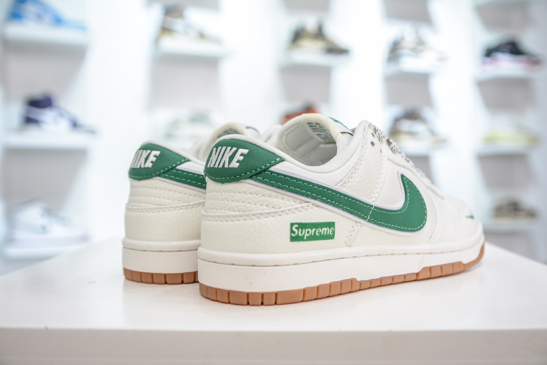 Supreme x Nike Dunk Low Beige Green Hook XH0923-340