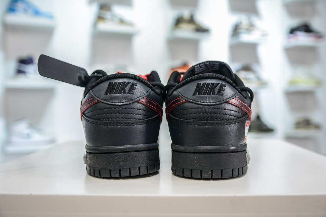 Nike Dunk Low Infinite Abyss Black and Red DV0831-002